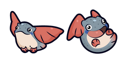 Cute Flying Fish Cursor