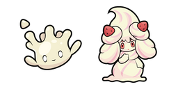 Курсор Pokemon Alcremie and Milcery