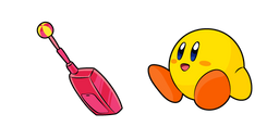 Kirby Yellow Kirby Curseur