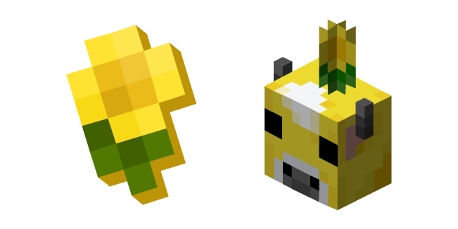 Minecraft Moobloom and Buttercup курсор