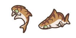 Cute Tiger Shark Cursor