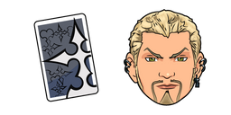 Курсор Kingdom Hearts Luxord and Game Card