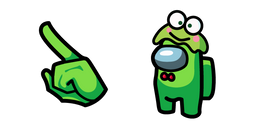 Among Us Keroppi Character Cursor