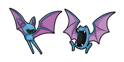 Pokemon Zubat and Golbat Curseur