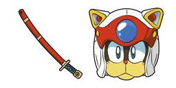 Samurai Pizza Cats Speedy Cerviche Cursor