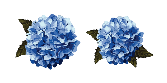 Hydrangea aka Hortensia курсор