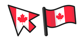 Canada Flag Curseur