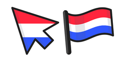 Netherlands Flag Curseur