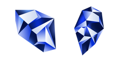 Blue Sapphire Crystal Cursor