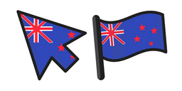 New Zealand Flag Curseur