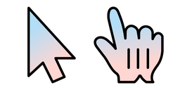 Pastel Tone Gradient Cursor