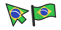 Brazil Flag Cursor