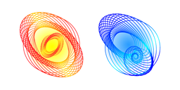 Abstract Sun and Moon Curseur