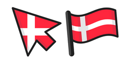 Курсор Denmark Flag