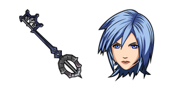 Kingdom Hearts Aqua Cursor