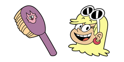 The Loud House Leni Loud and Hairbrush Cursor