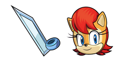 Sonic Princess Sally Acorn Curseur