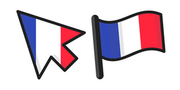 France Flag Curseur