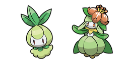 Pokemon Petilil and Lilligant Cursor