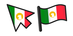 Mexico Flag Cursor