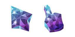 Crystal Mosaic Cursor