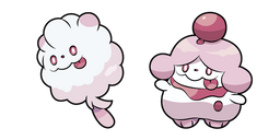 Pokemon Swirlix and Slurpuff Cursor