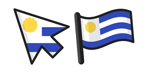 Курсор Uruguay Flag