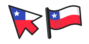 Chile Flag Curseur