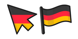 Germany Flag Curseur