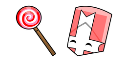 Castle Crashers Pink Knight Curseur