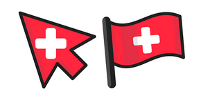 Switzerland Flag Curseur