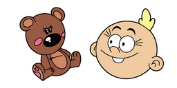 The Loud House Lily Loud and Bear Curseur