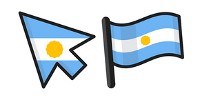 Argentina Flag Curseur