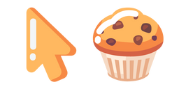 Minimal Chocolate Muffin Cursor