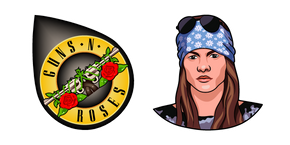 Guns N' Roses Axl Rose Curseur