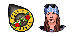 Guns N' Roses Axl Rose Curseur