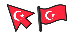 Курсор Turkey Flag