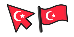 Курсор Turkey Flag