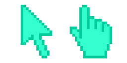 Курсор Sea Foam Green Pixel