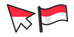 Indonesia Flag Cursor