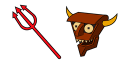 Futurama Devil Robot Cursor