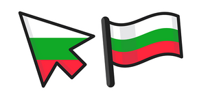 Bulgaria Flag Curseur