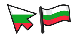 Bulgaria Flag Curseur