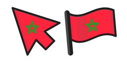 Morocco Flag Cursor