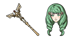 Fire Emblem Flayn and Caduceus Staff Cursor