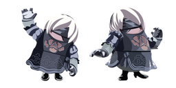 Fall Guys 2B Costume Cursor