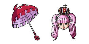 One Piece Perona and Umbrella Curseur