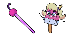 Unikitty! Mrs. Regina V. Ice Pop Curseur