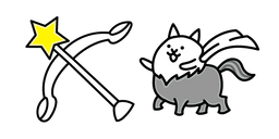 The Battle Cats Cataur Cat Cursor