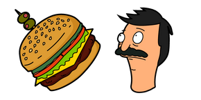Bob's Burgers Bob and Burger Cursor